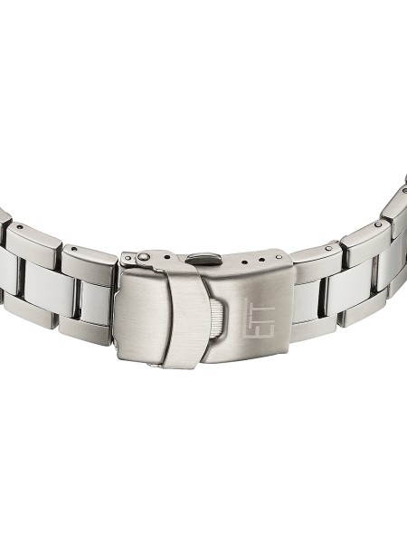 ETT Eco Tech Time Gobi EGS-11483-12M Herrenuhr, stainless steel Armband