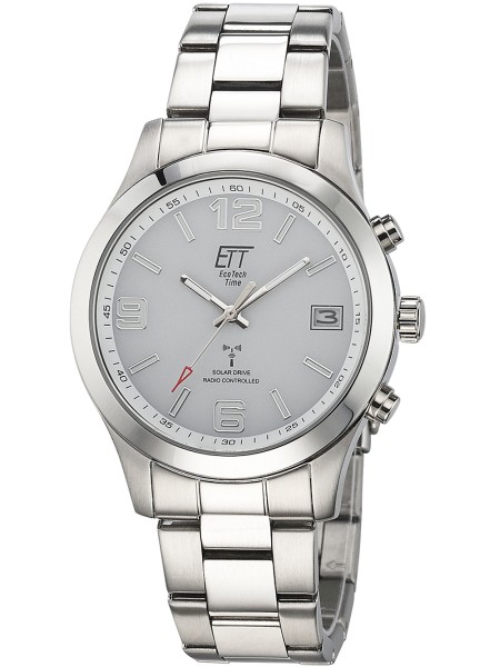 ETT Eco Tech Time Gobi EGS-11483-12M Reloj para hombre, correa de acero inoxidable