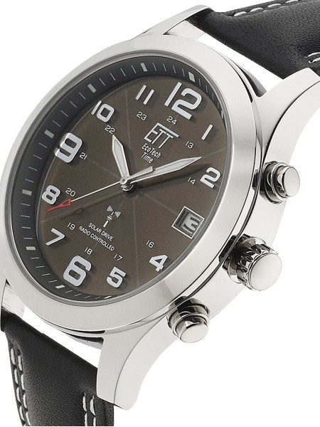 ETT Eco Tech Time Gobi EGS-11488-22L men's watch, calf leather strap