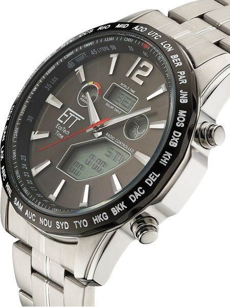 ETT Eco Tech Time Discovery EGS-11477-21M herreur, rustfrit stål rem