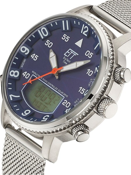 ETT Eco Tech Time EGS-11476-32MN men's watch, stainless steel strap