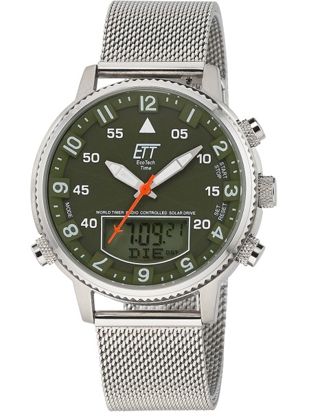 ETT Eco Tech Time Adventure EGS-11474-82MN men's watch, stainless steel strap