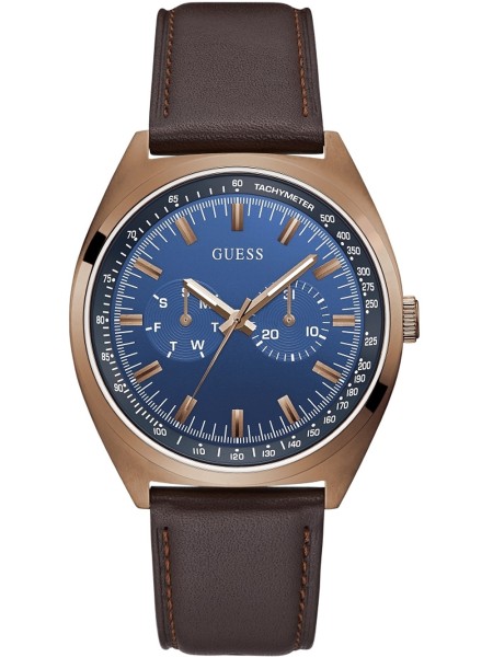 Guess GW0212G2 Herrenuhr, calf leather Armband