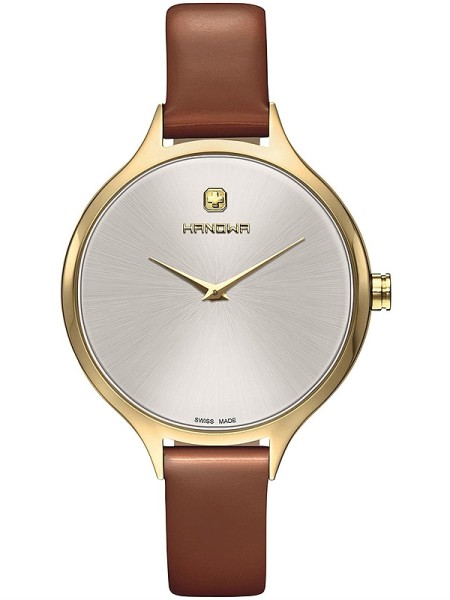 Hanowa Glossy 16-6058.02.001 Relógio para mulher, pulseira de piel de becerro