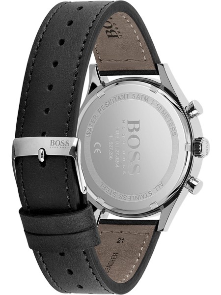 Hugo Boss Metronome 1513799 Relógio para homem, correia de piel de becerro.