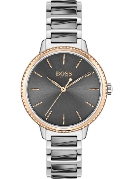 Hugo Boss Signature 1502569 Relógio para mulher, pulseira de acero inoxidable