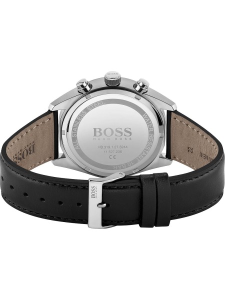 Montre pour hommes Hugo Boss Champion Chronograph 1513816, bracelet cuir de veau
