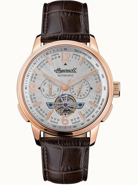 Ingersoll The Regent Automatik I00303B men's watch, calf leather strap