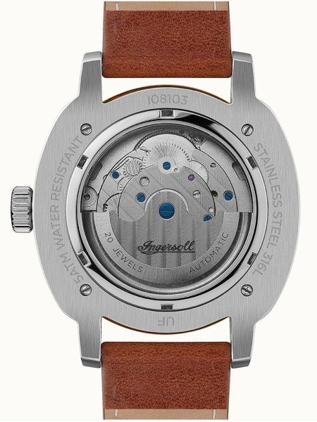 Ingersoll The Director Automatik I08103 men's watch, cuir de veau strap