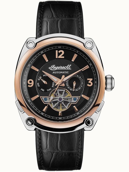 Ingersoll The Michigan Automatik I01102B montre pour homme, cuir de veau sangle
