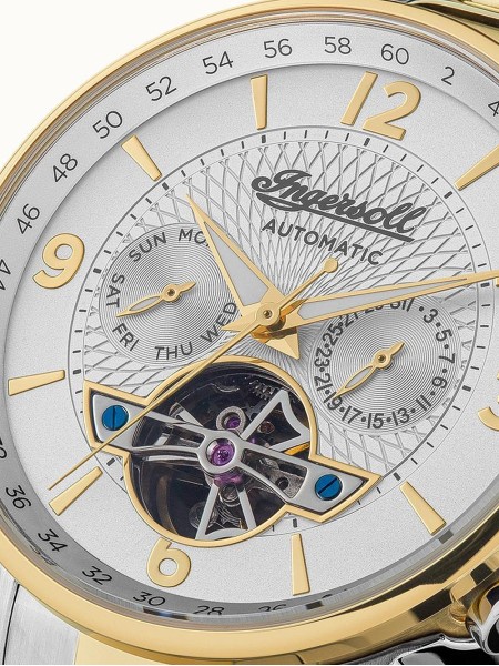 Ingersoll The Grafton Automatik I00705 men's watch, acier inoxydable strap