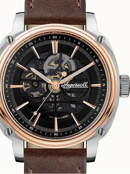 Ingersoll The Director Automatik I09901 men's watch, calf leather strap