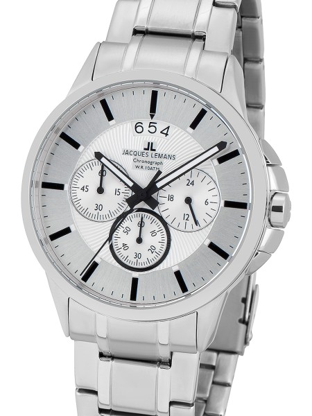 Jacques Lemans Sydney Chronograph 1-1542P men's watch, acier inoxydable strap