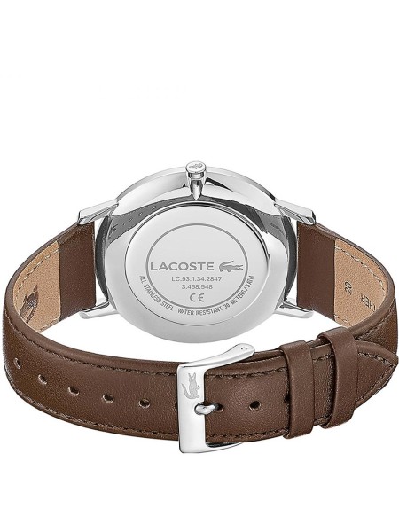 Lacoste 2011002 men's watch, cuir de veau strap