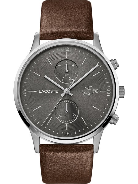 Lacoste Madrid 2011066 men's watch, calf leather strap