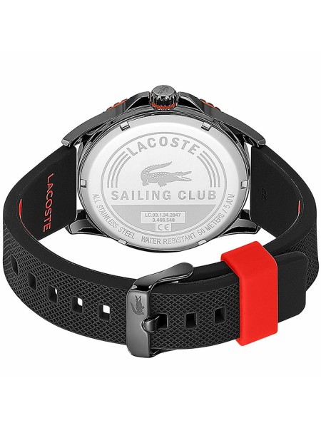 Lacoste 2011029 men's watch, silicone strap
