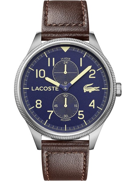 Lacoste Continental 2011040 men's watch, cuir de veau strap
