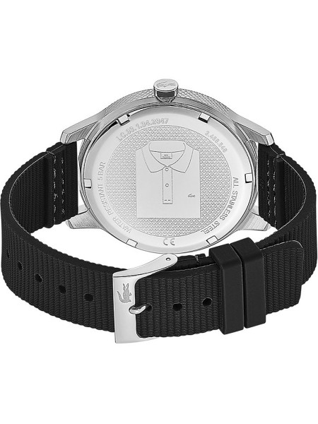 Lacoste 2011087 men's watch, silicone strap