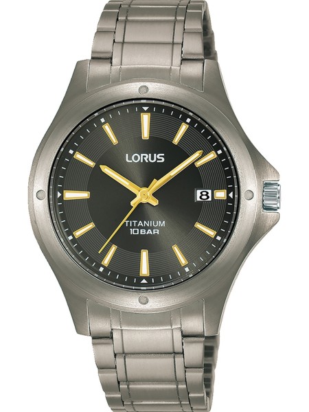 Lorus RG867CX9 men's watch, titanium strap