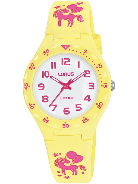 Lorus Kinderuhr RRX67GX9 unisex watch, silicone strap