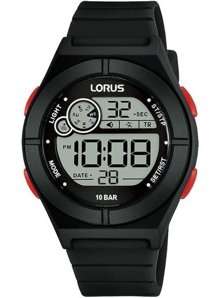Lorus Kinderuhr R2363NX9 unisexklocka, silikon armband
