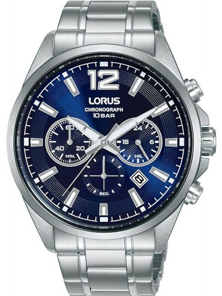 Lorus Chrono RT383JX9 men's watch, stainless steel strap