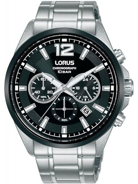 Lorus Chrono RT381JX9 men's watch, acier inoxydable strap