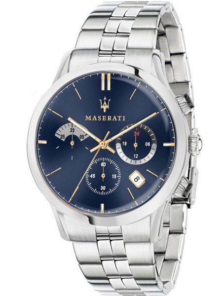 Maserati Ricordo Chrono R8873633001 Reloj para hombre, correa de acero inoxidable