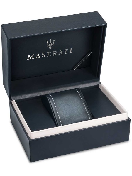 Maserati GT Chrono R8871134001 montre pour homme, cuir de veau sangle