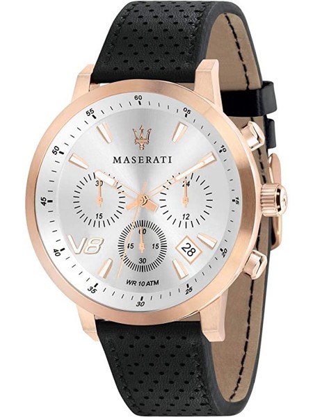 Maserati GT Chrono R8871134001 men's watch, calf leather strap