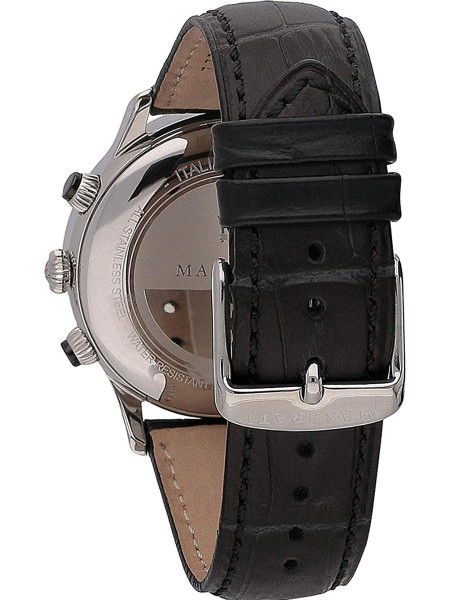 Maserati Ricordo Chrono R8871633001 men's watch, cuir de veau strap