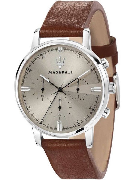 Maserati Eleganza Chrono R8871630001 montre pour homme, calf leather sangle