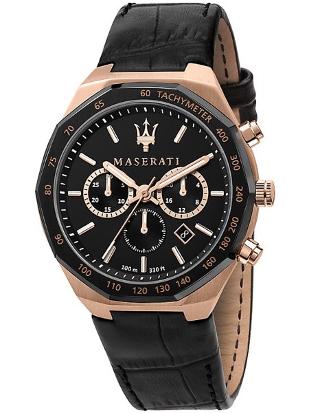 Maserati Stile Chrono R8871642001 men's watch, calf leather strap