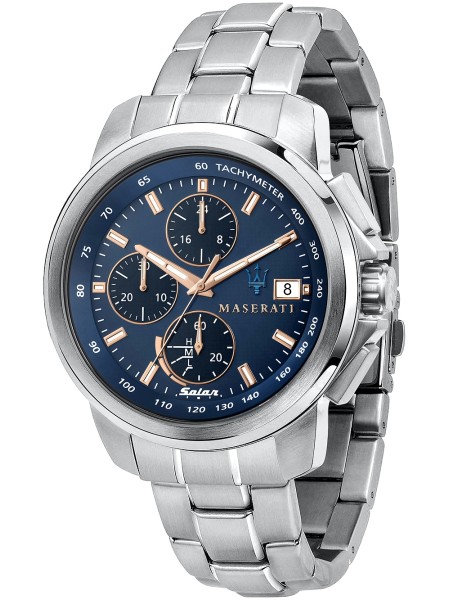 Maserati Traguardo Solar R8873645004 men's watch, stainless steel strap