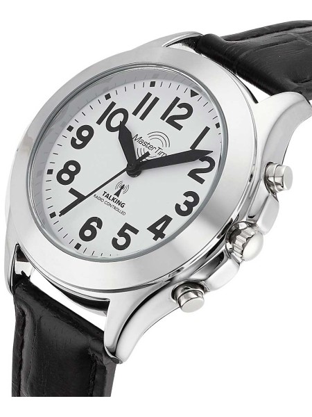 Master Time Sprechende Funkuhr MTLA-10705-60L Relógio para mulher, pulseira de piel de becerro
