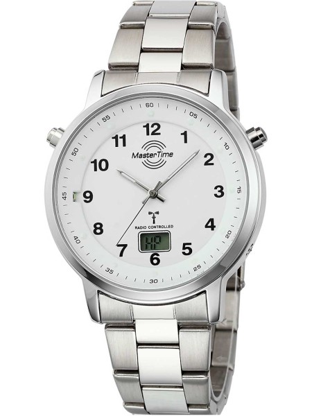Master Time Specialist Funkuhr MTGA-10696-22M montre pour homme, acier inoxydable sangle