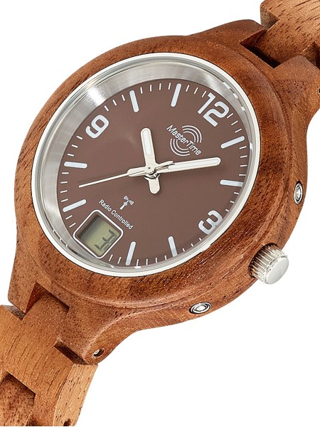 Master Time Specialist Wood MTLW-10750-81W Damenuhr, wood Armband