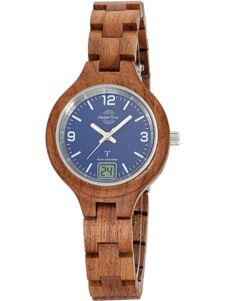 Master Time Specialist Wood MTLW-10748-31W Γυναικείο ρολόι, wood λουρί