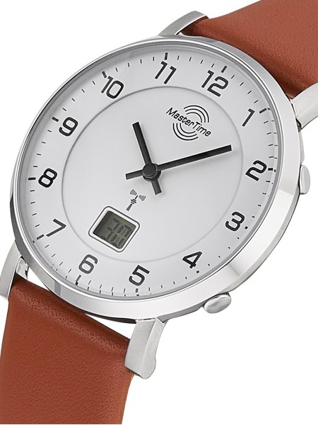 Master Time Advanced MTLS-10741-12L Relógio para mulher, pulseira de piel de becerro