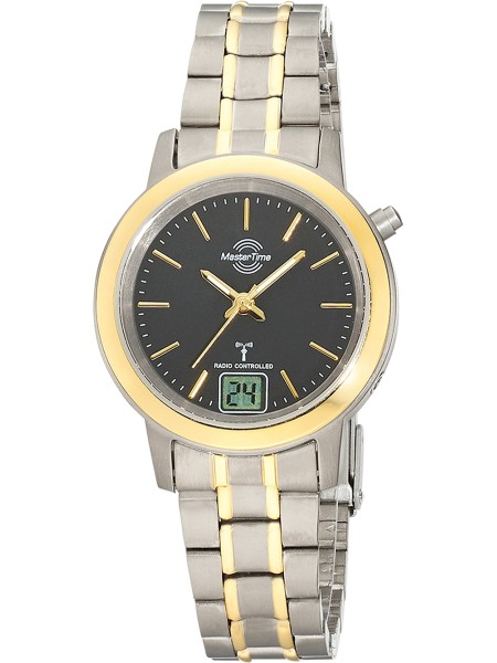 Master Time Titan Basic II MTLT-10754-21M γυναικείο ρολόι, με λουράκι titanium