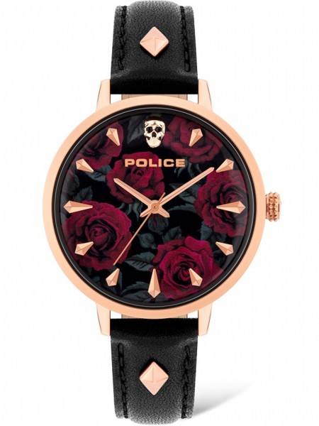 Police PL16034MSR.02 dámské hodinky, pásek calf leather