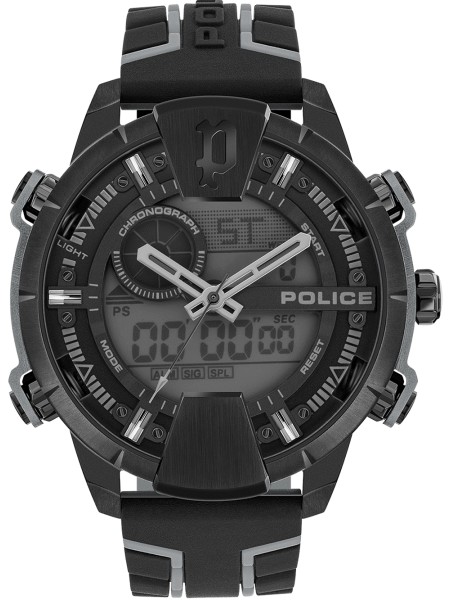 Police Taronga PEWJP2110203 herrklocka, silikon armband
