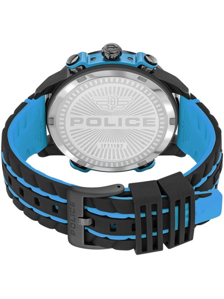 Police PEWJP2110202 herrklocka, silicon armband