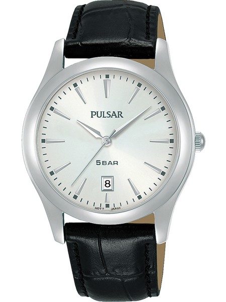 Pulsar PG8317X1 men's watch, cuir de veau strap