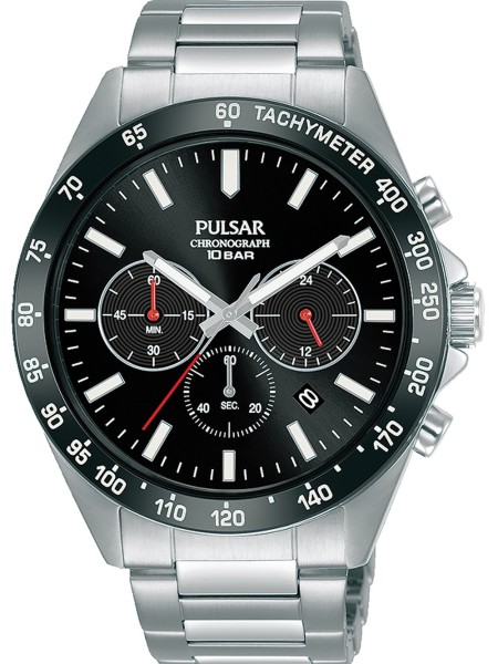 Pulsar PT3A77X1 men's watch, stainless steel strap