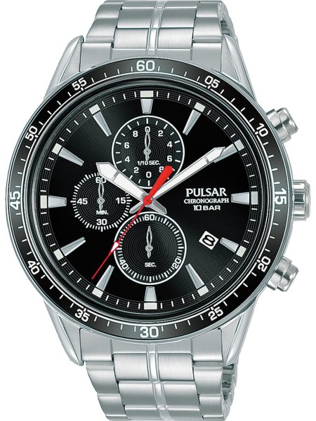 Pulsar Chrono PM3205X1 men's watch, stainless steel strap