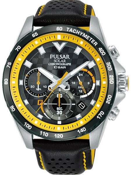 Pulsar PZ5115X1 men's watch, calf leather strap