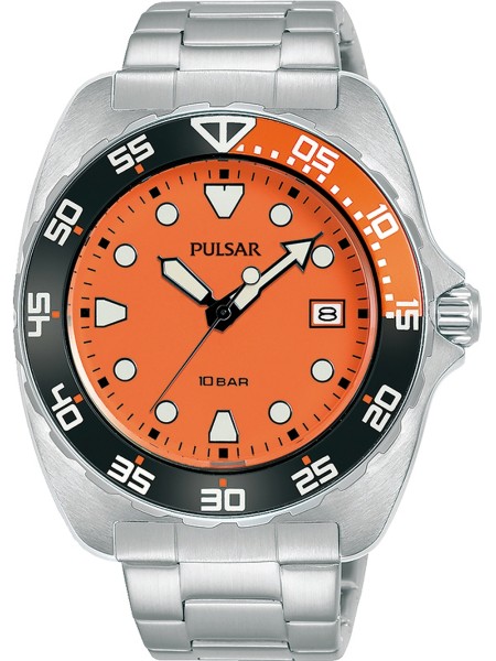 Pulsar Sport PS9677X1 men's watch, stainless steel strap