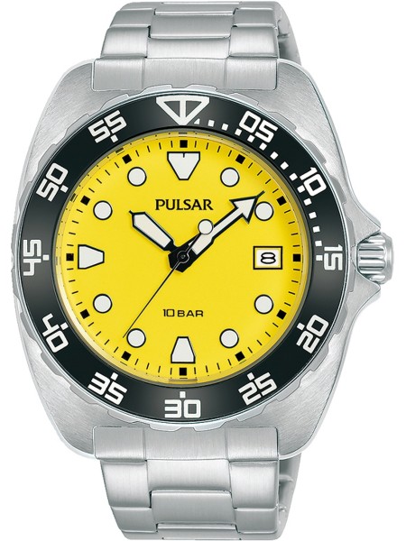 Pulsar PS9675X1 men's watch, stainless steel strap