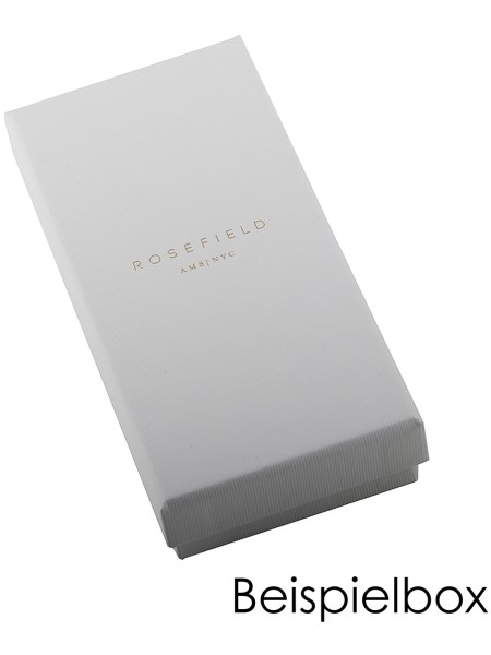 Rosefield The Mini Boxy QMWSG-Q021 Γυναικείο ρολόι, stainless steel λουρί